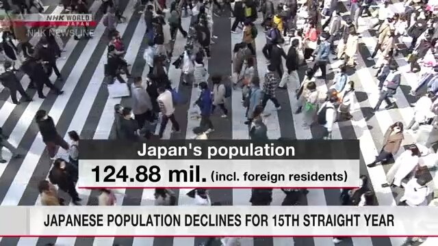 Populasi Jepang Turun 15 Tahun Berturut Turut