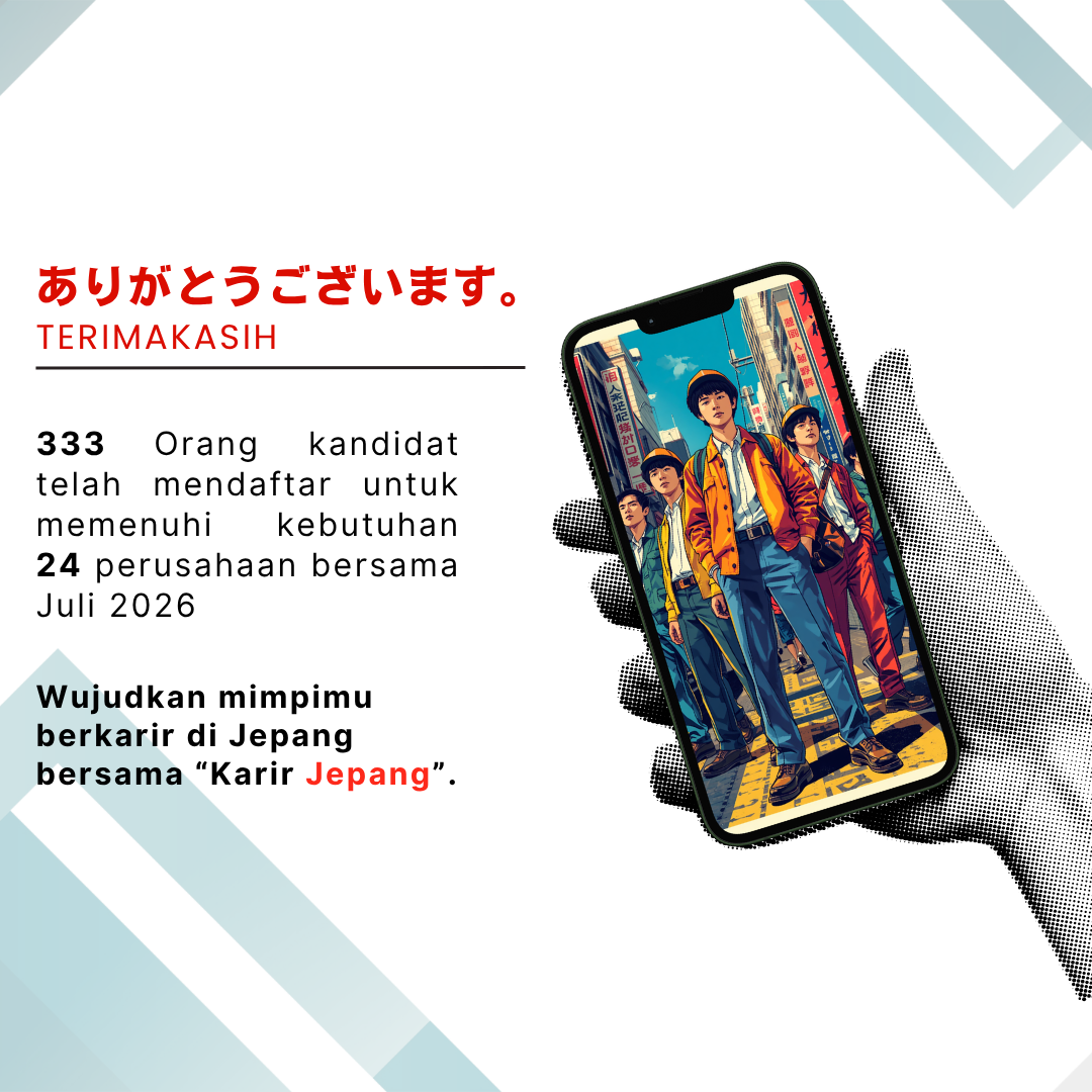 Karir Jepang - P3MI -Program Tokutei Ginou dan Engineering