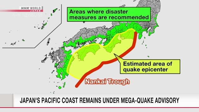 Badan Meteorologi Jepang Masih Keluarkan Peringatan Gempa Besar